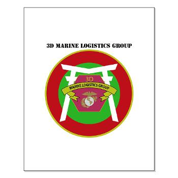3MLG - M01 - 02 - 3rd Marine Logistics Group with Text - Small Poster - Click Image to Close